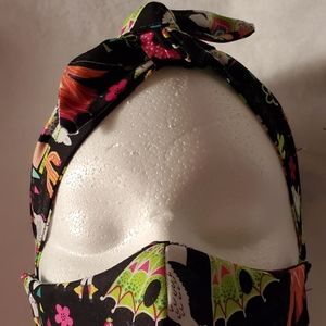 SOLD Kids Headband and Mask Combo